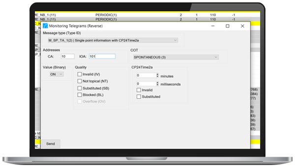 Monitoring Telegrams